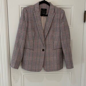 JCREW blazer Multicolor Plaid Blazer